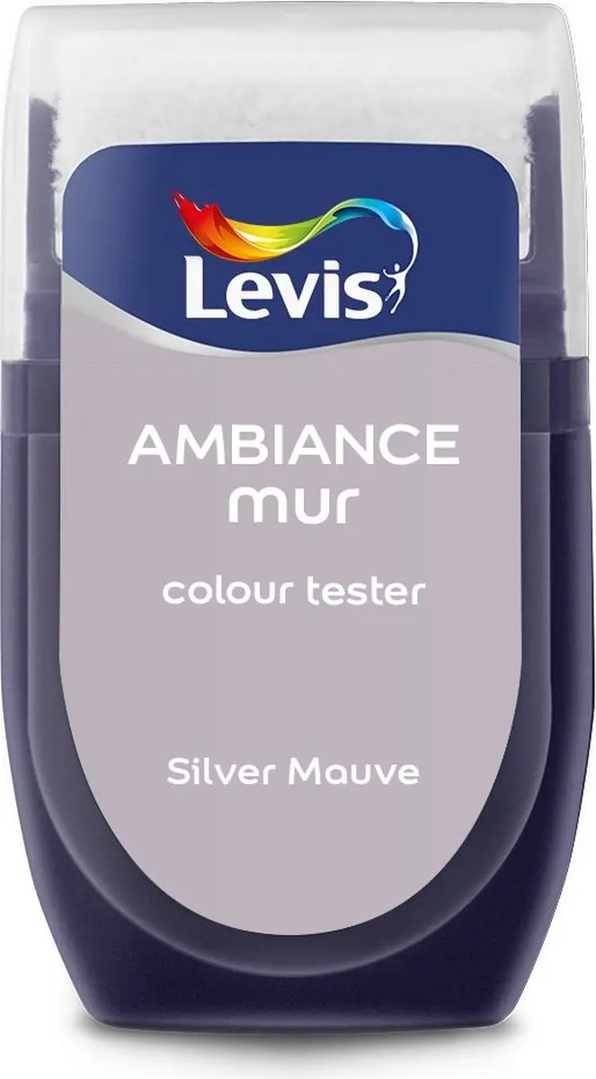 Levi's Muurverf Kleurtester Silver Mauve 30ml