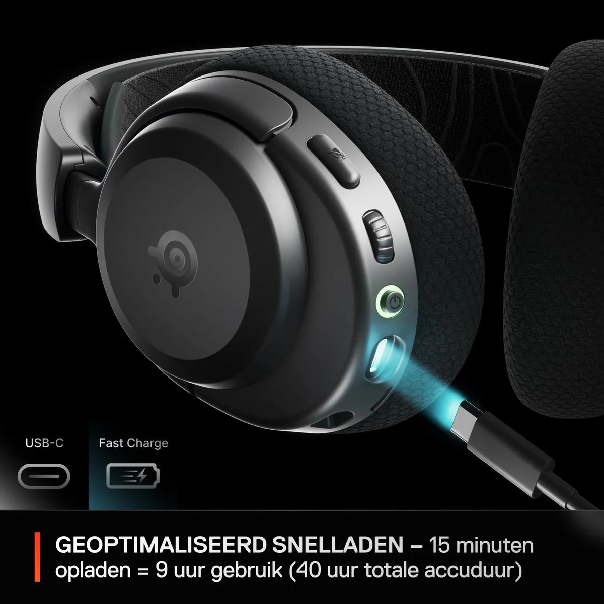 SteelSeries Arctis Nova 3X Wireless Gamingheadset 61689 - Zwart