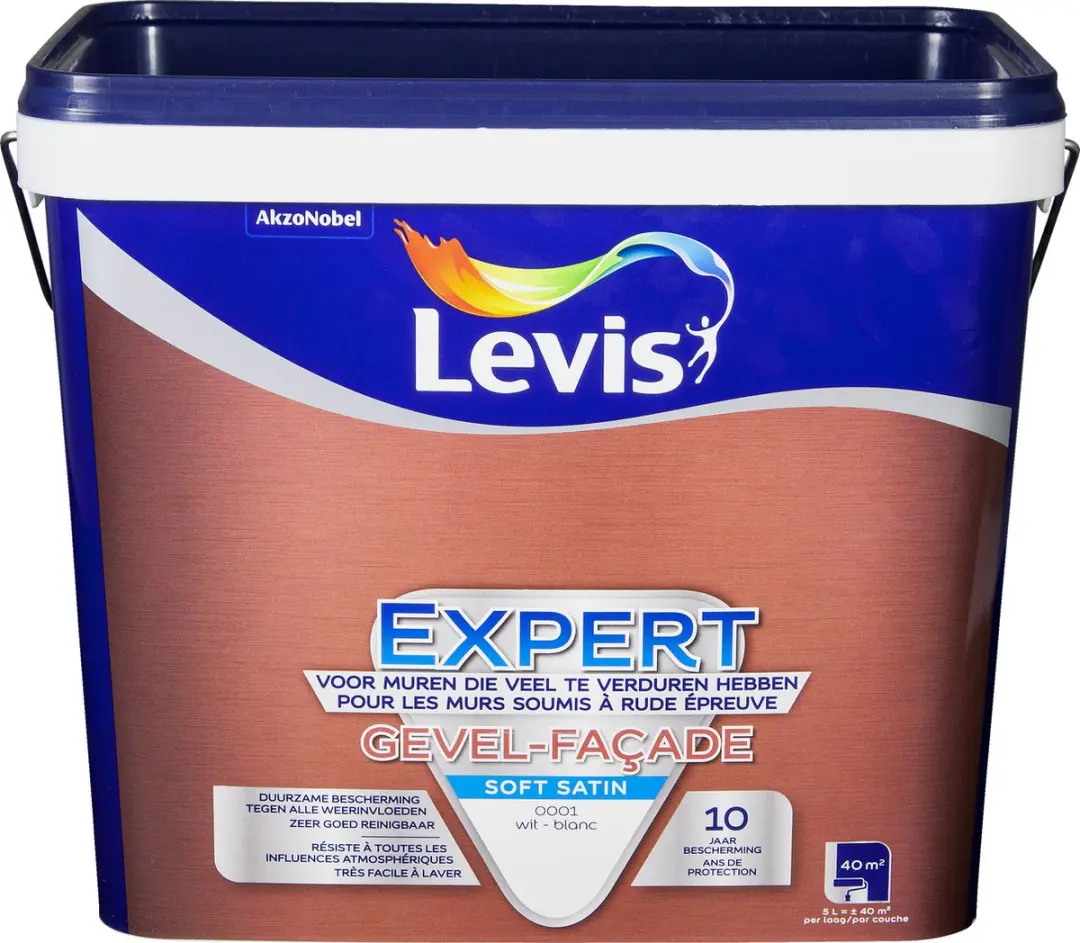 Levis - Expert Gevel - Wit - 5 L