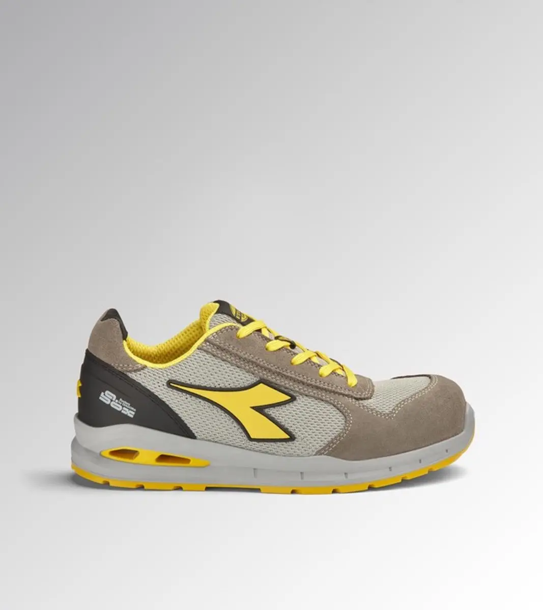 Diadora RUN A.BOX LOW S1P FO SR Wind Gray/Aluminum