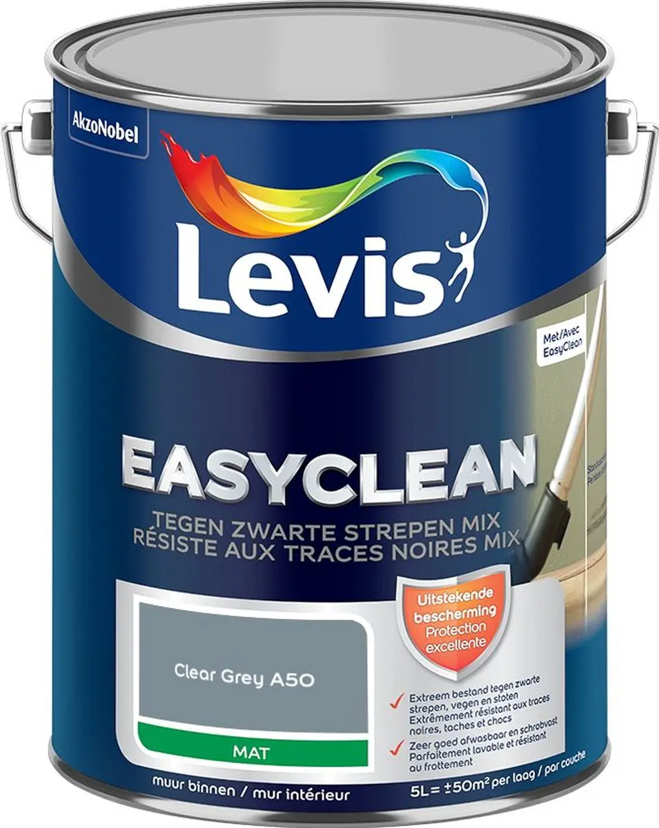 Levi's Easyclean Tegen Zwarte Strepen Mengverf 5L