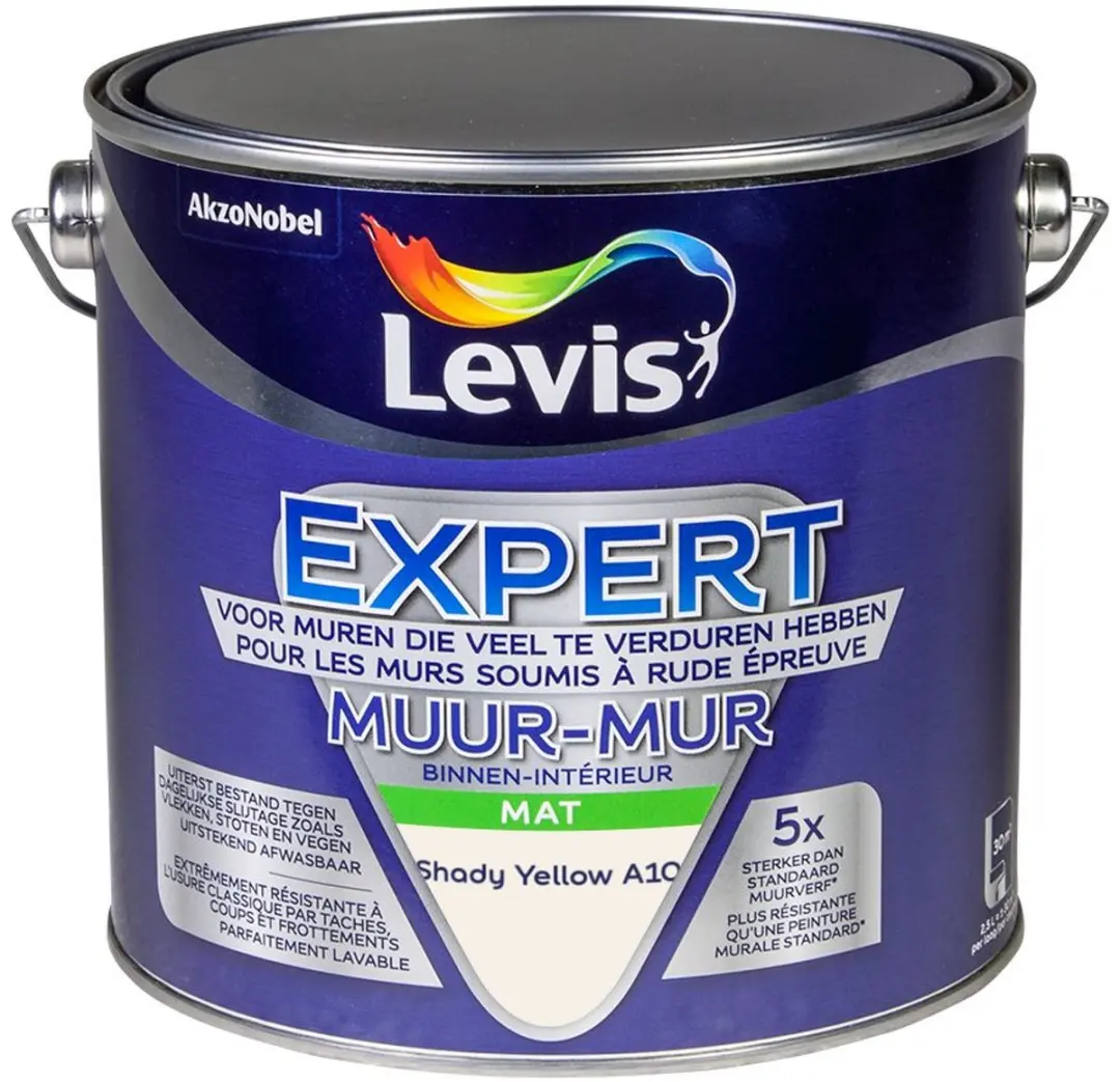 Levi's Expert Muur Binnen Mix Shady Yellow A10 Mengverf 2,5L