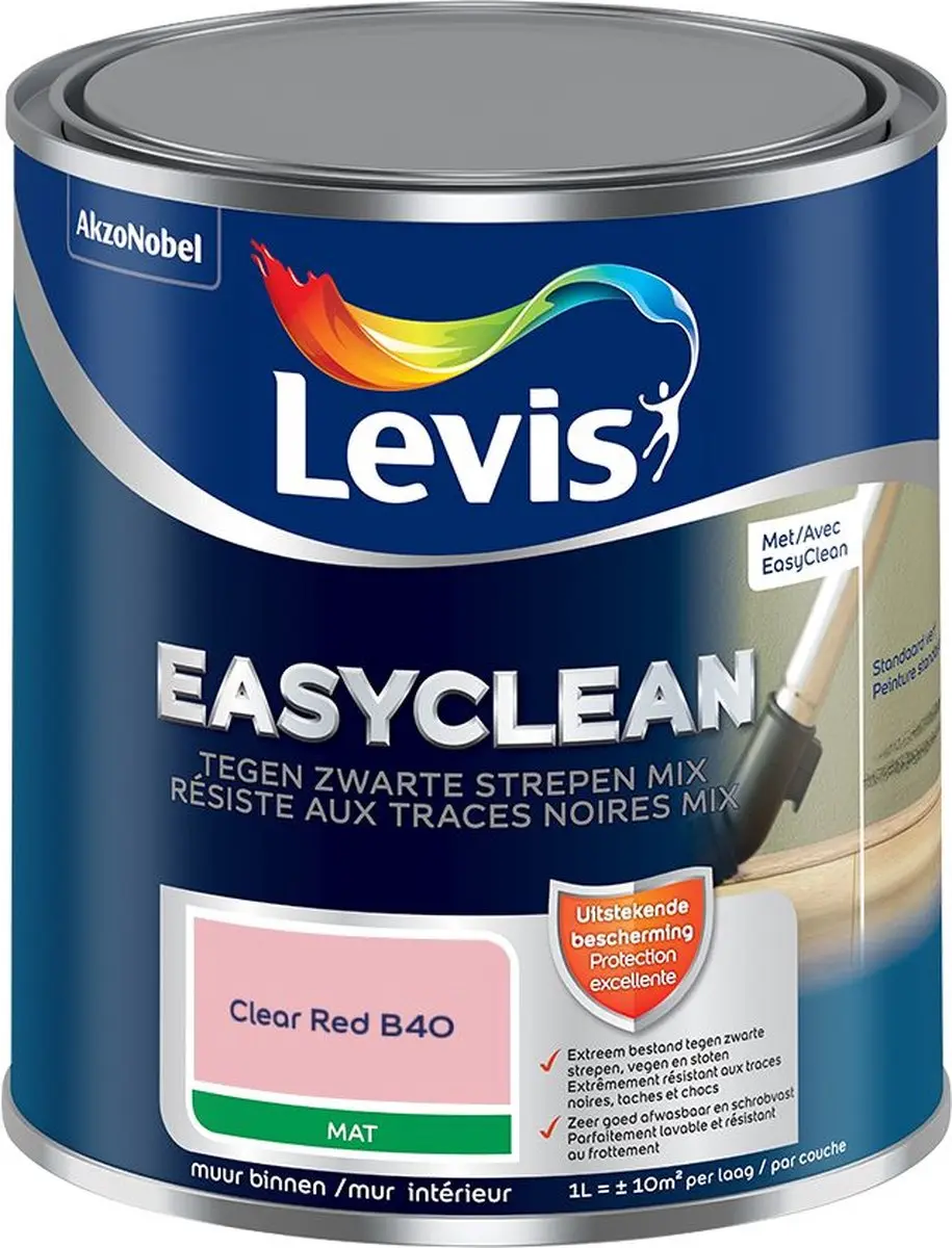 Levi's Easyclean Tegen Zwarte Strepen Mix 1L