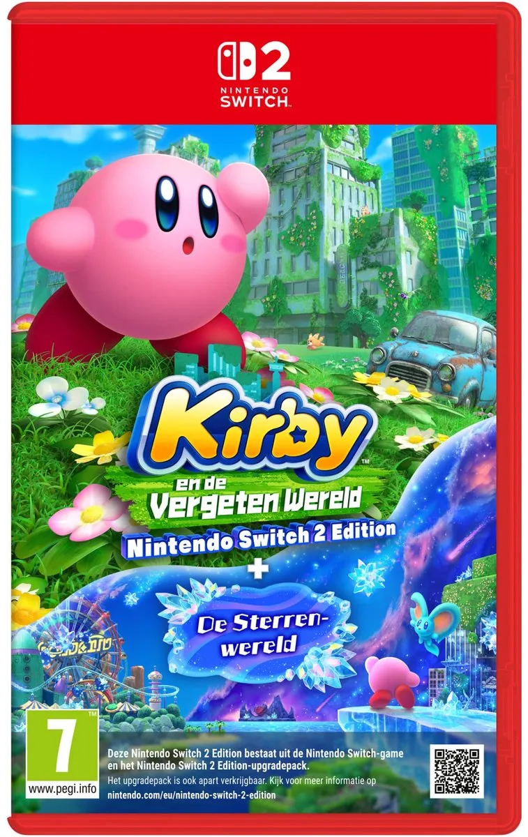 Nintendo Kirby en de Vergeten Wereld Switch 2 Edition + De Sterren Wereld