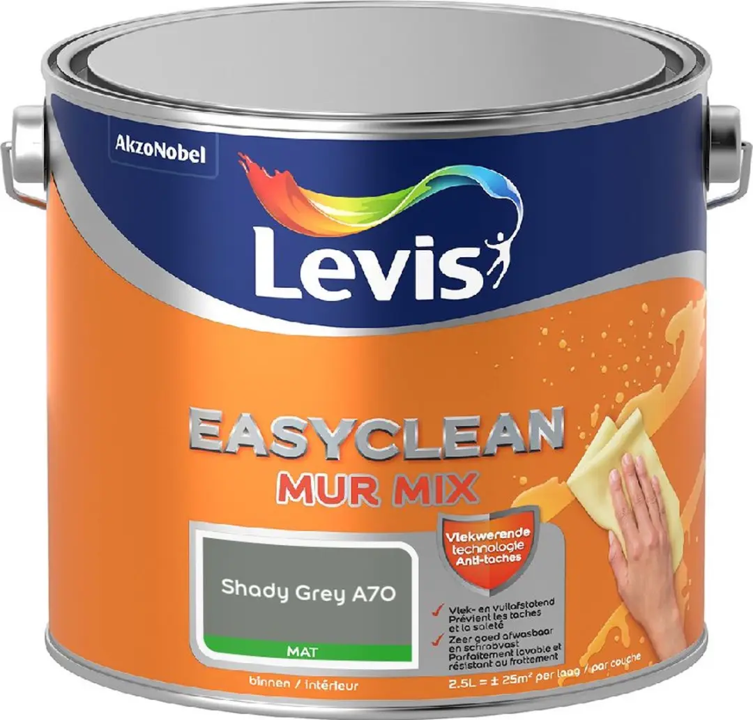 Levi's Easyclean Mur Mat Mix Shady Grey A70