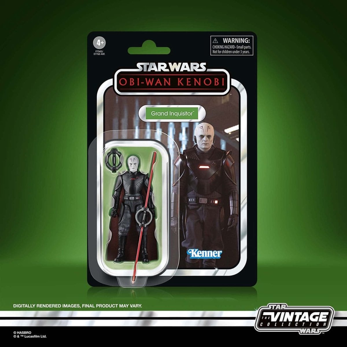 Hasbro Star Wars - Obi-Wan Kenobi Vintage Collection Grand Inquisitor 10 cm Actiefiguur - Multicolours