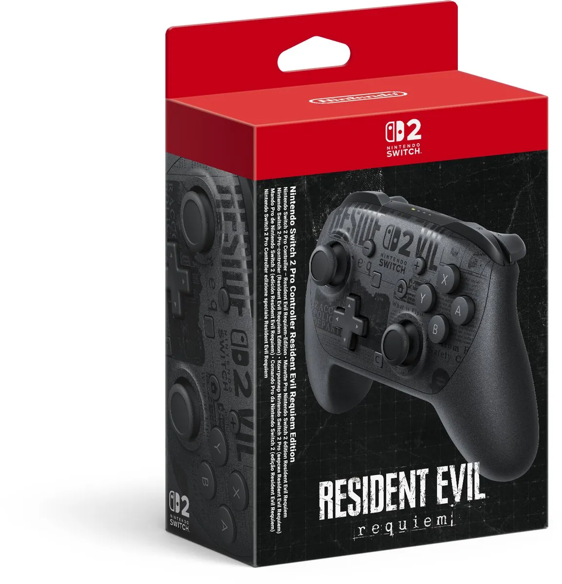 Nintendo Switch 2 Pro Controller - Resident Evil Requiem