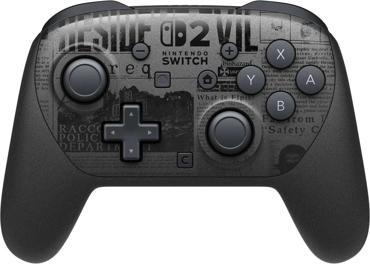 Nintendo Switch 2 Pro Controller - Resident Evil Requiem