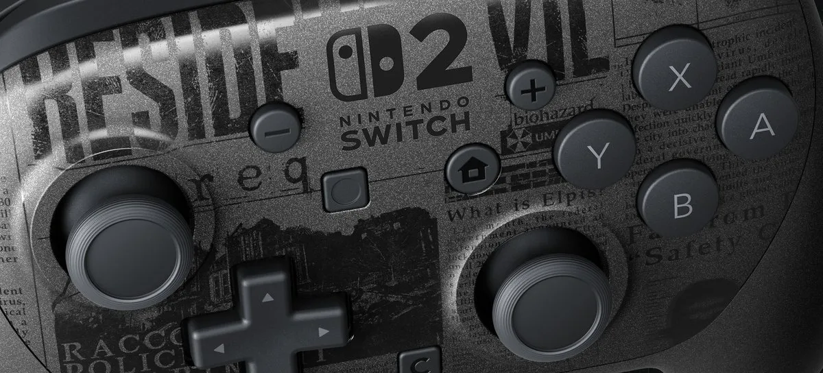 Nintendo Switch 2 Pro Controller Resident Evil Requiem - 1070mAh - afbeelding 6 van 6