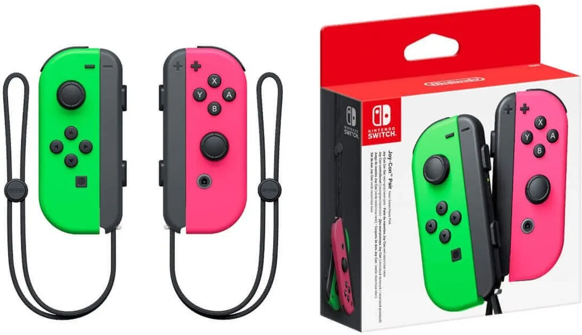 Nintendo Switch Joy-Con Paar - Neon Groen & Roze - 2512366