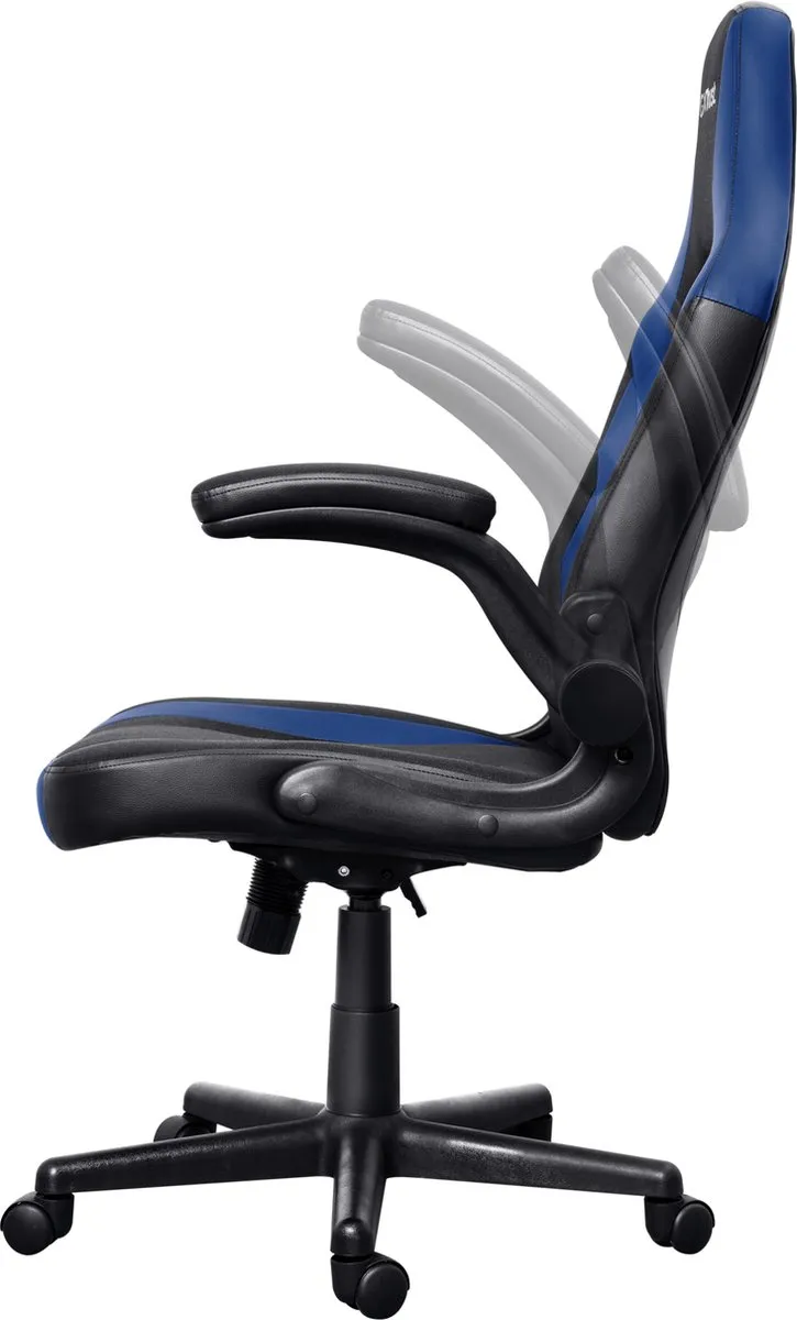 Trust GXT 703B Riye Gamingstoel - Blauw/Zwart