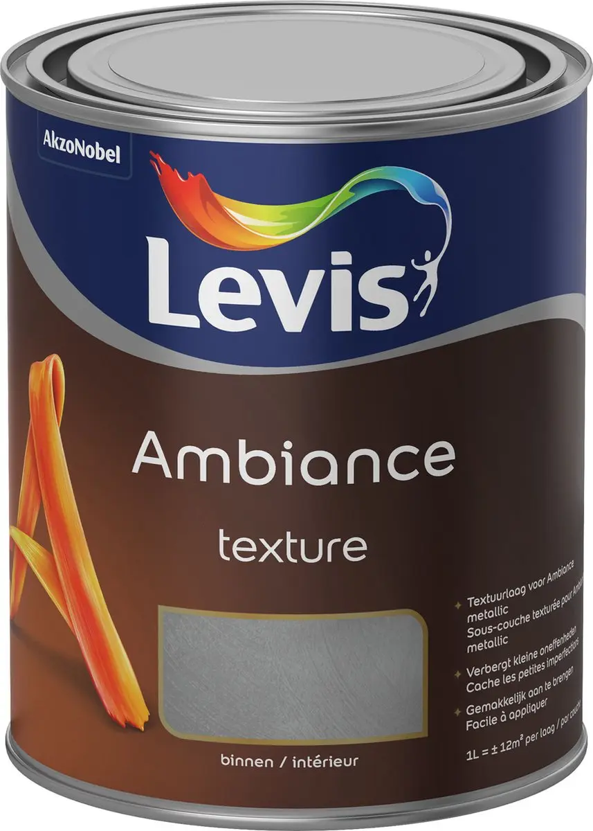 Levi's Ambiance Texture Ivoorbeige Verf 1L