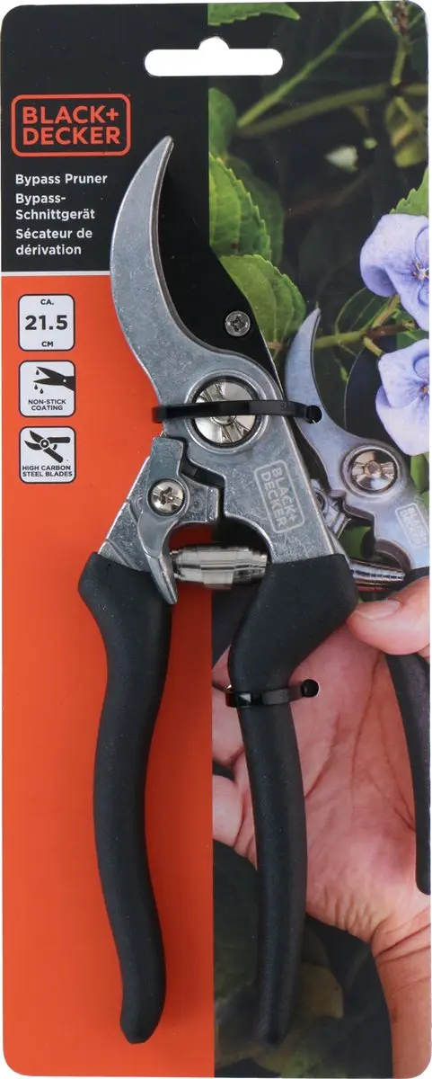 BLACK+DECKER Takkenschaar Anti-Kleef Snijbladen - Zwart