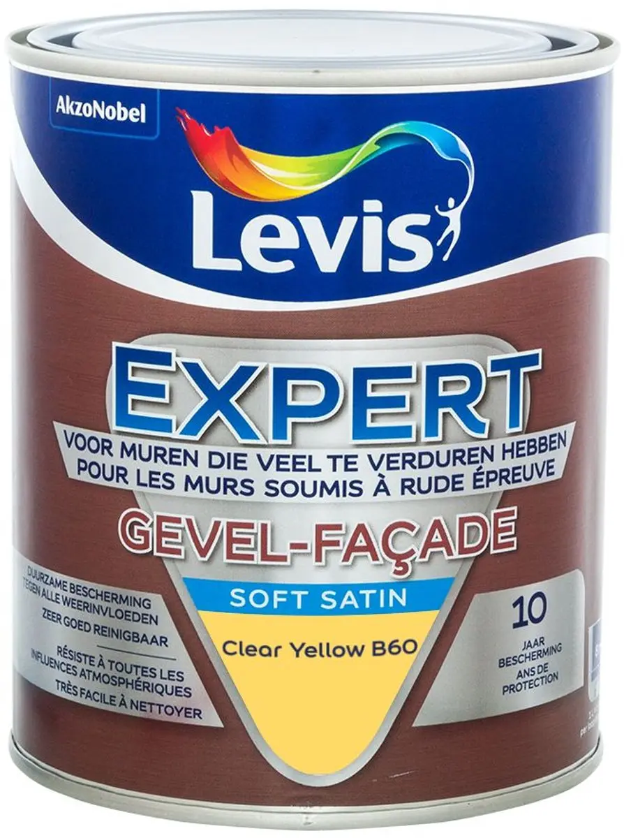 Levi's Expert Gevel Mix Clear Yellow B60 Mengverf 1L