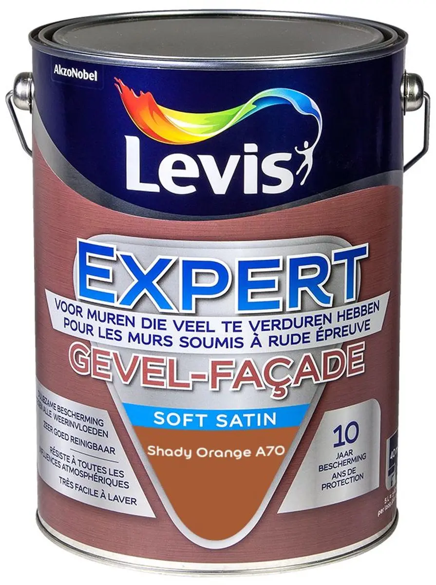 Levi's Expert Gevel Mix Shady Orange A70 Mengverf 5L
