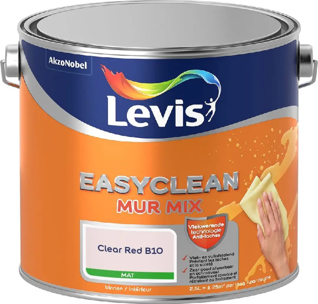 Levi's Easyclean Mur Mat Mix Clear Red B10