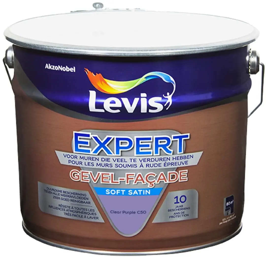 Levi's Expert Gevel Mix Clear Purple C50 Mengverf 10L