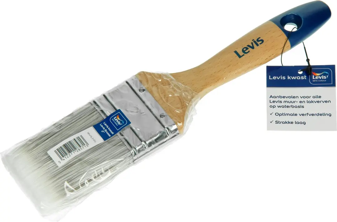 Levi's Verfborstel Plat 50mm