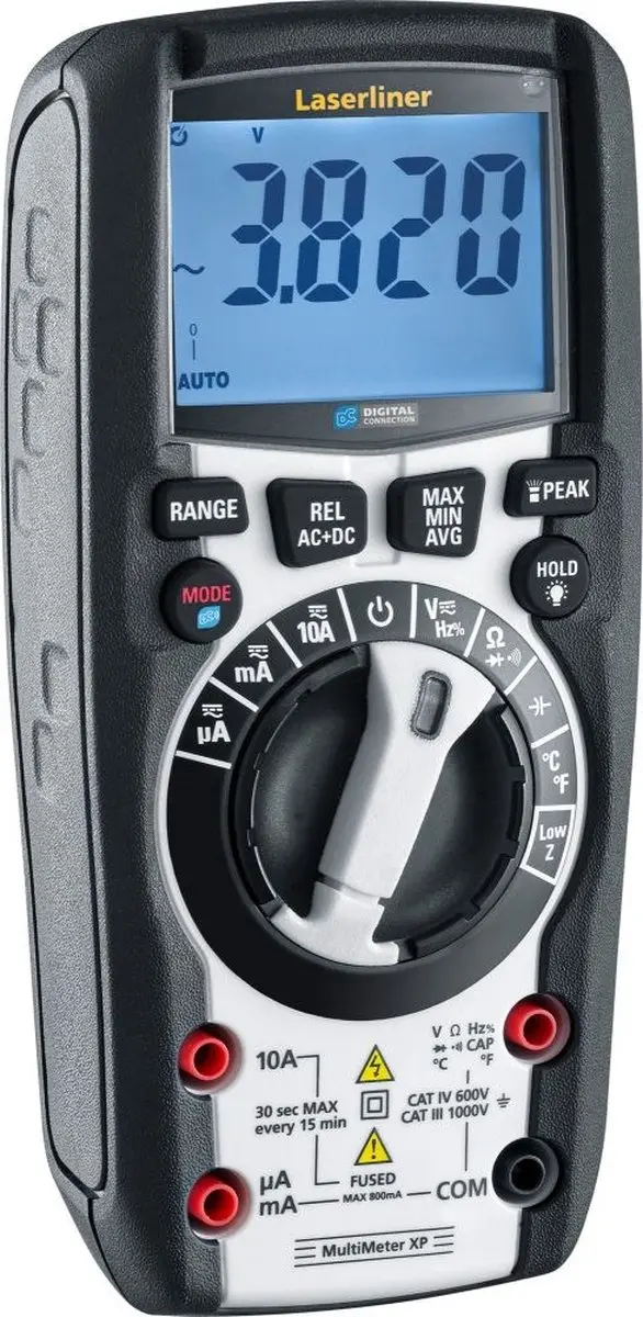 Laserliner 083.037A Digitale Multimeter CAT III 1000V