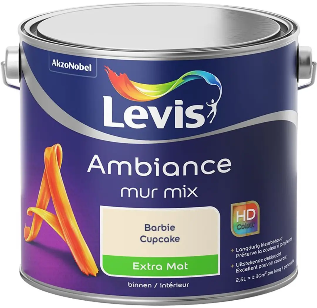 Levi's Ambiance Mur Extra Mat Mix Cupcake