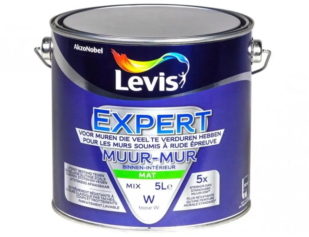 Levi's Expert Mur Mat Muurverf 5L