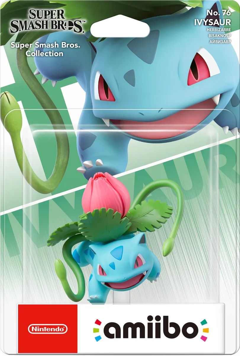 Nintendo amiibo Ivysaur Super Smash Bros. - Speelfiguur - afbeelding 2 van 2