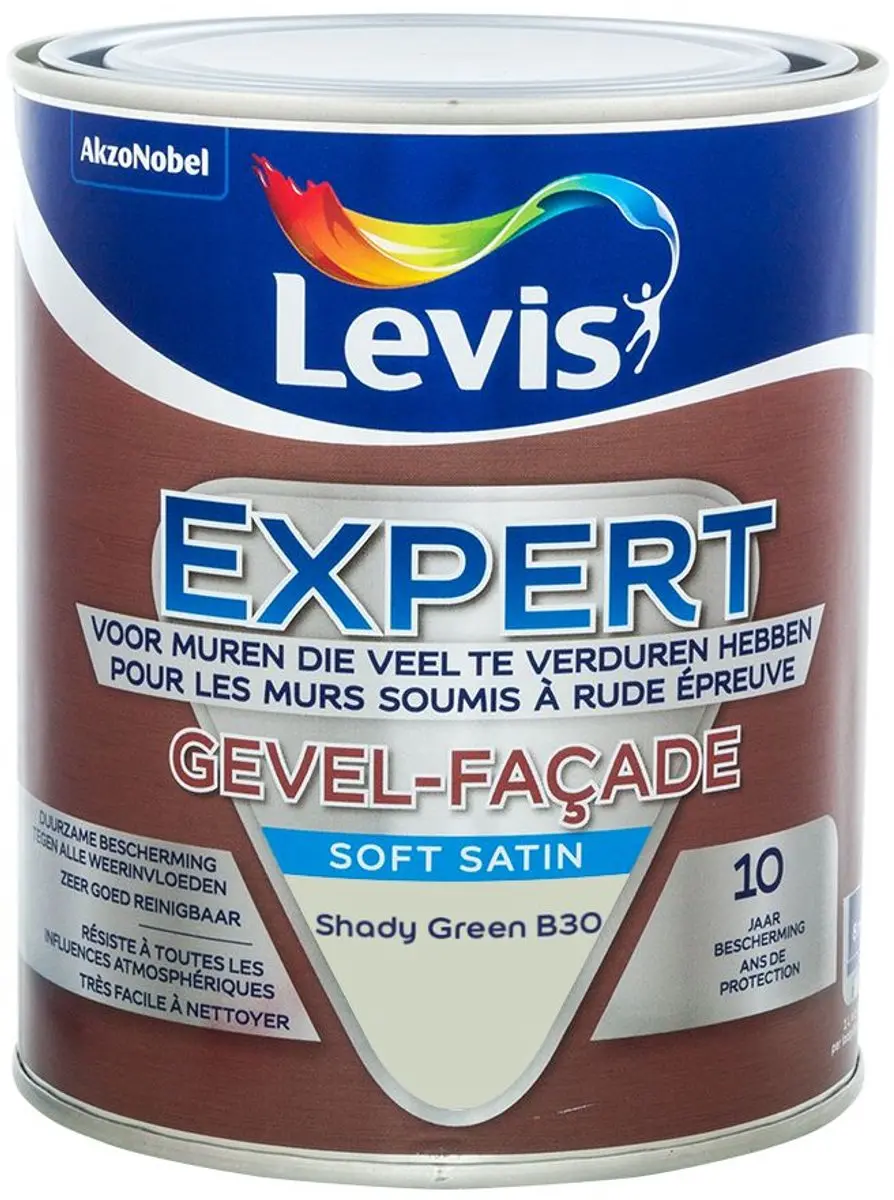 Levi's Expert Gevel Mix Shady Green B30 Mengverf 1L