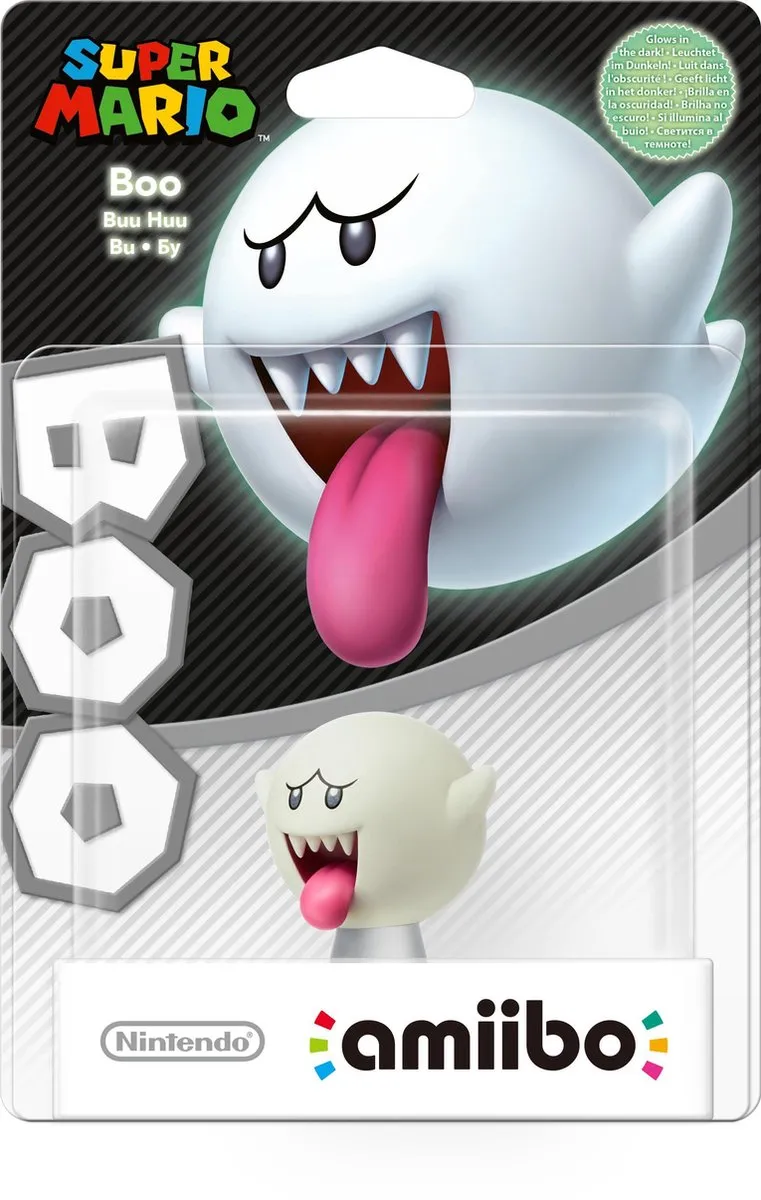 Nintendo Amiibo Boo Super Mario - Speelfiguur