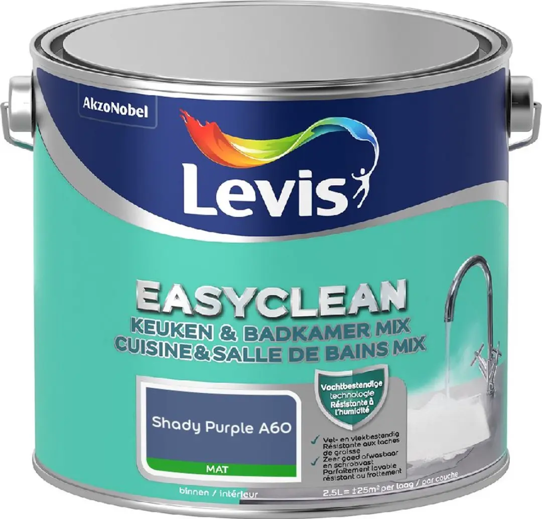 Levi's Easyclean Mengverf Shady Purple A60