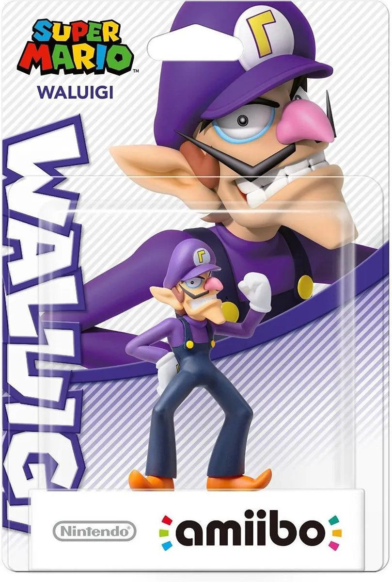 Nintendo amiibo Waluigi Figuur