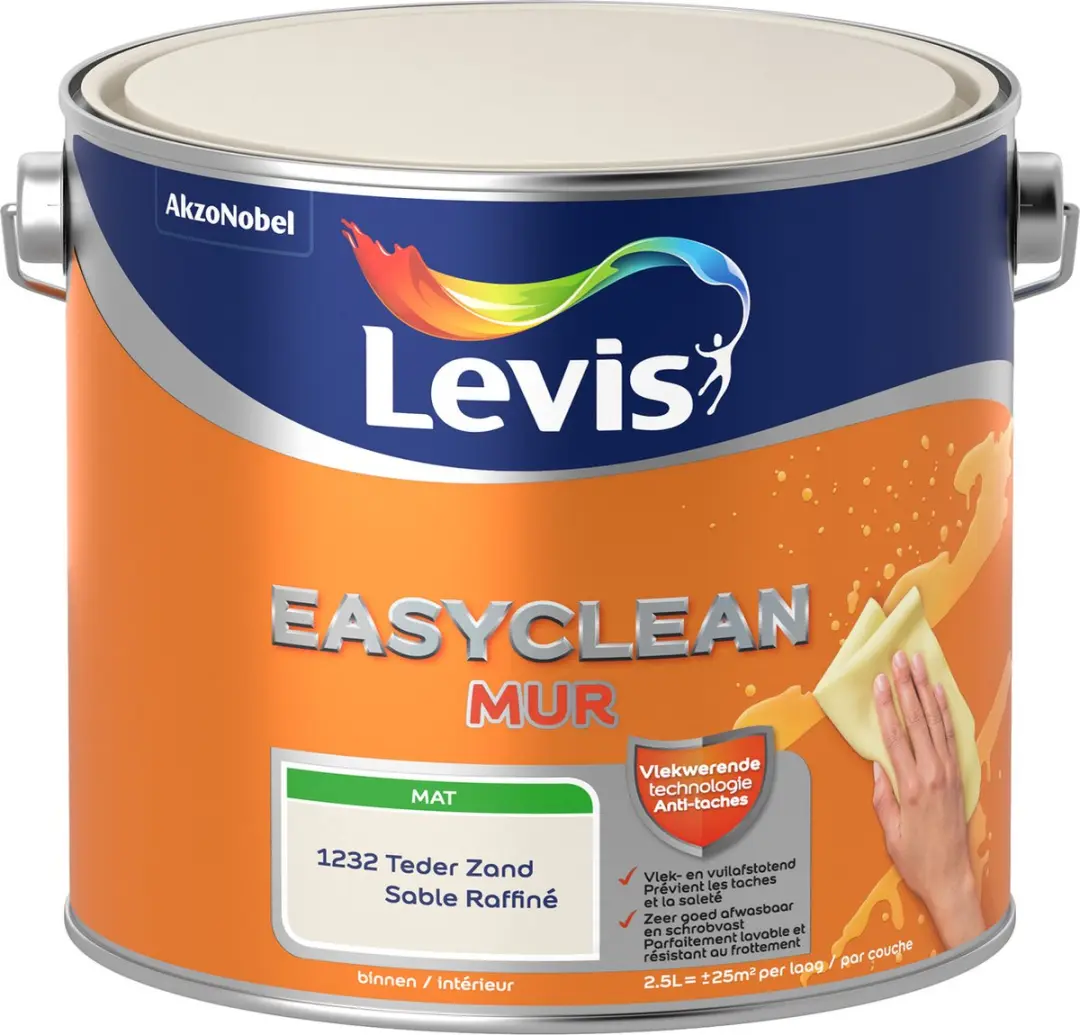 Levi's Easyclean Mur Mat Teder Zand