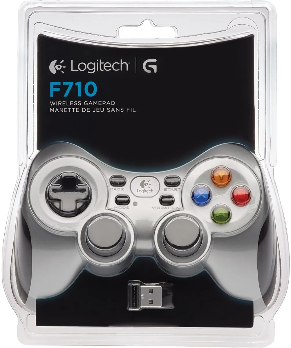 Logitech G F710 Draadloze Gamingcontroller - Zilver
