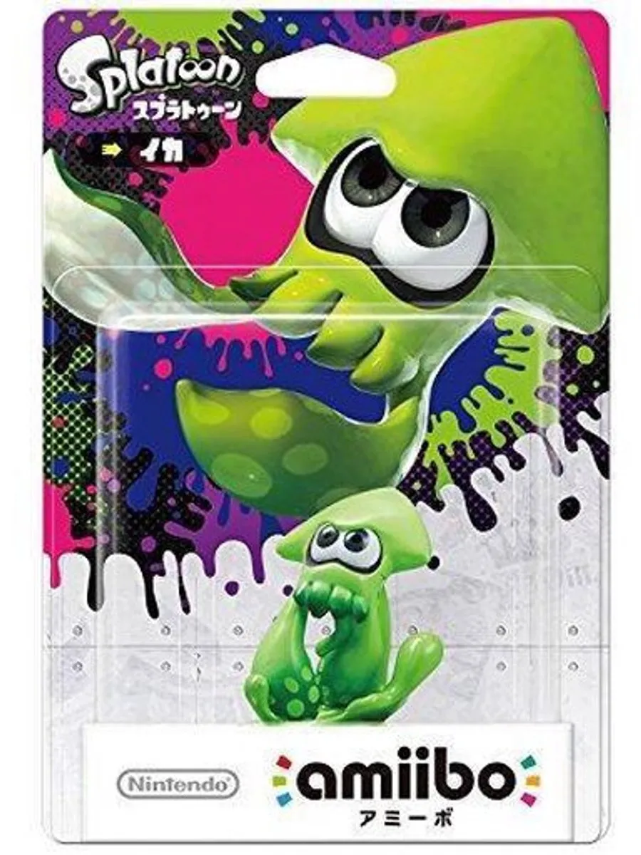 Nintendo Amiibo Inkling Squid - Splatoon