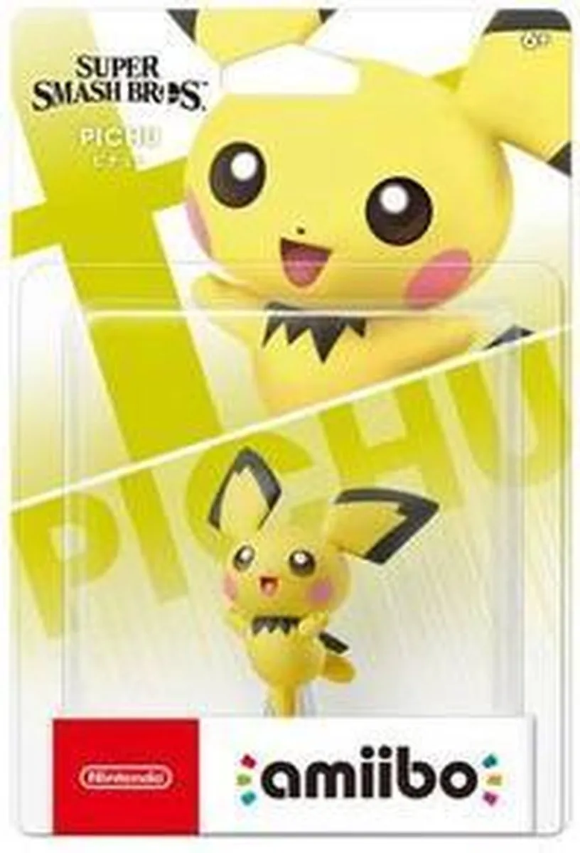 Nintendo Amiibo Pichu - Super Smash Bros