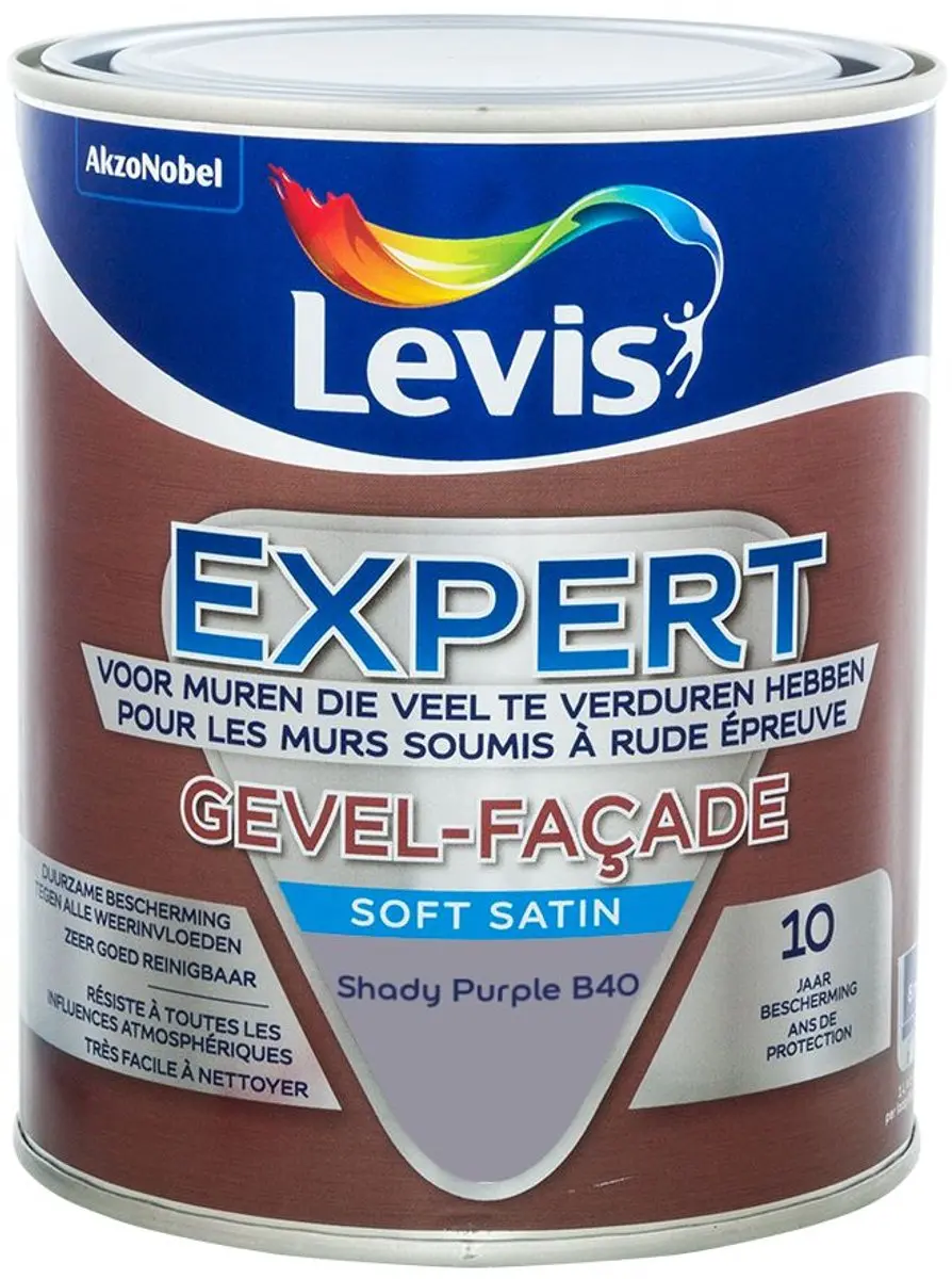 Levi's Expert Gevel Mix Shady Purple B40 Mengverf 1L