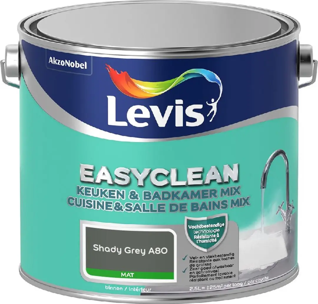 Levi's Easyclean Mengverf Shady Grey A80