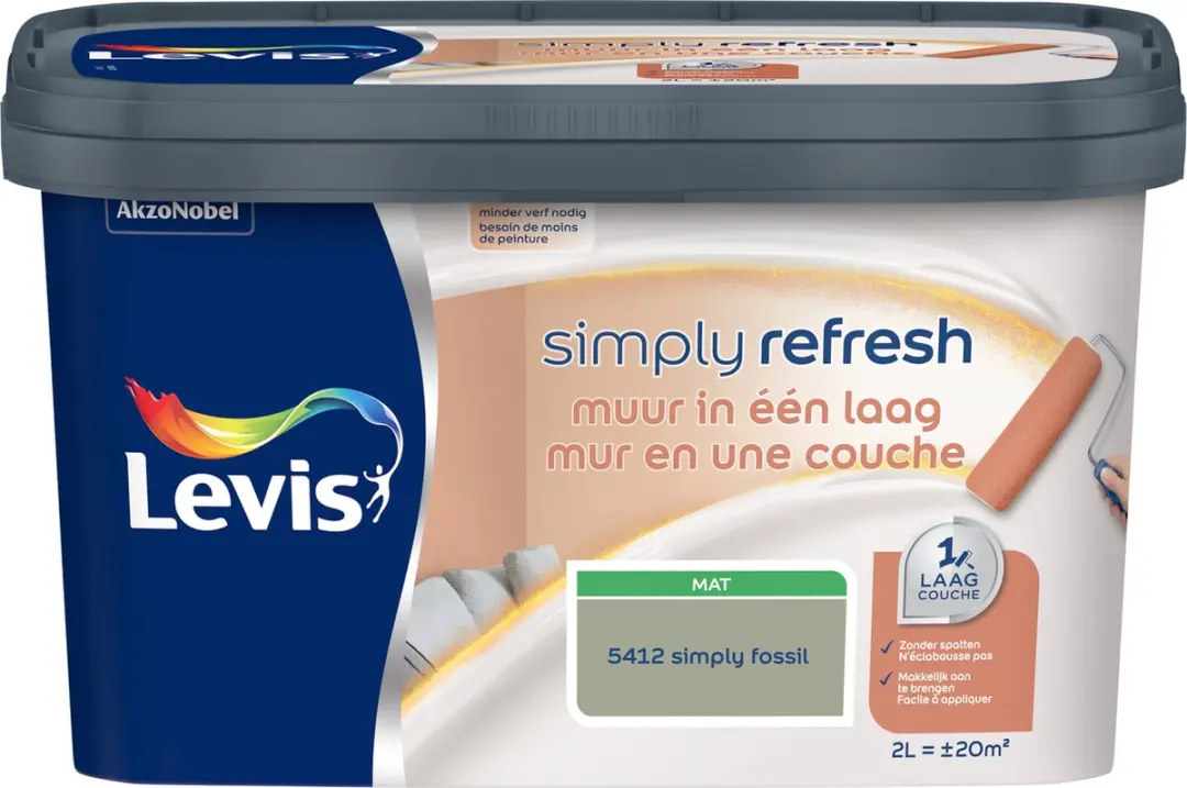 Levi's Simply Refresh Muurverf Simply Fossil