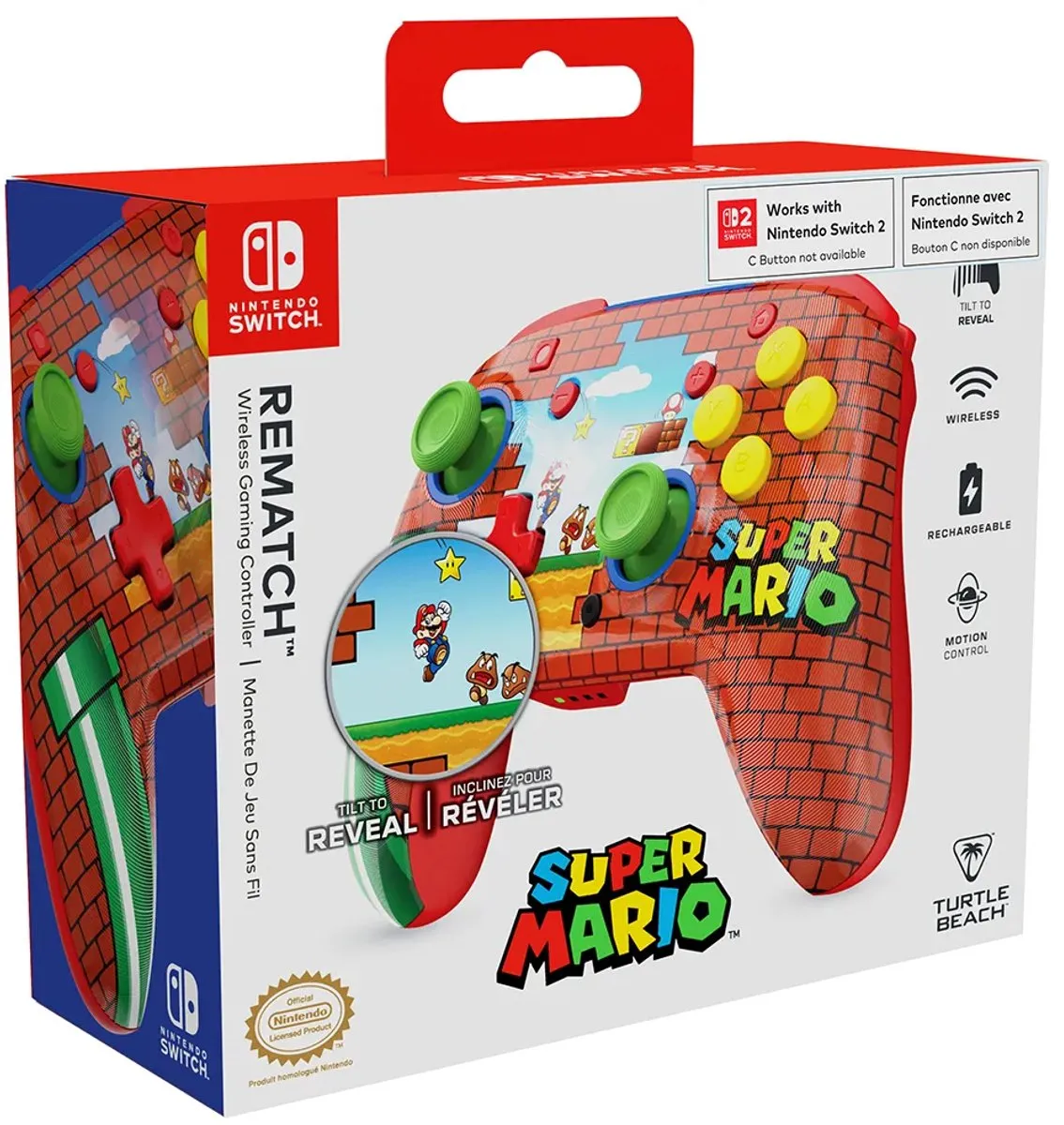 Turtle Beach Rematch Advanced Controller TBC-8301-65 - Meerkleurig