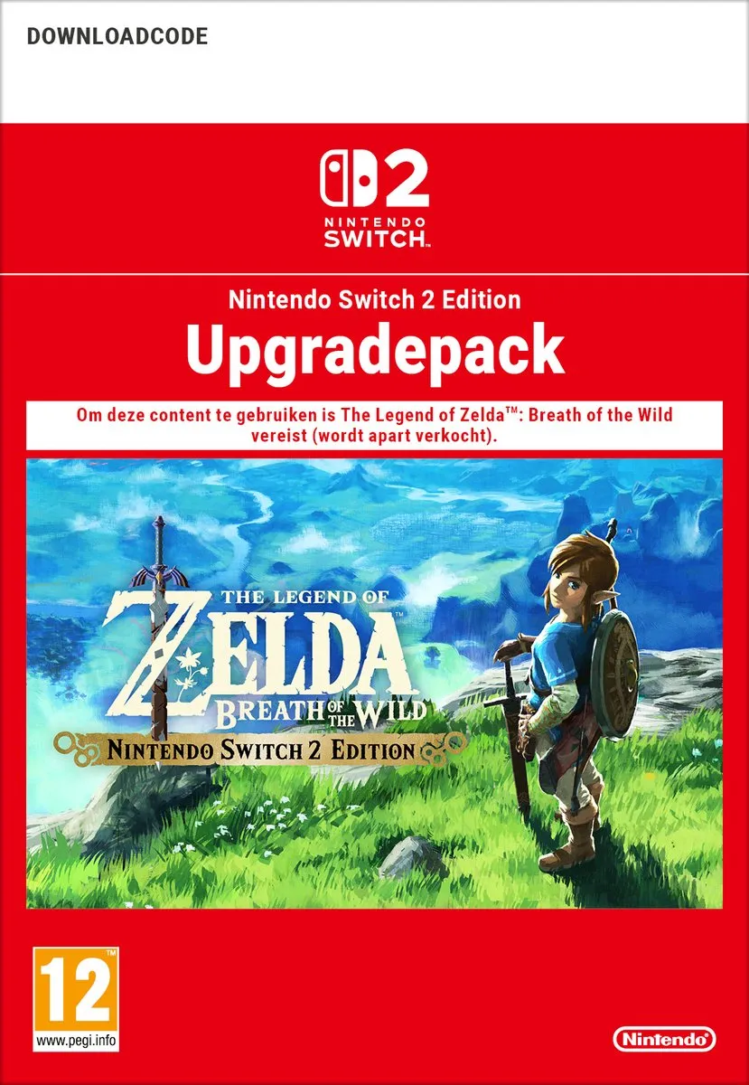 Nintendo The Legend of Zelda Breath of the Wild Switch 2 Edition Upgrade Pack