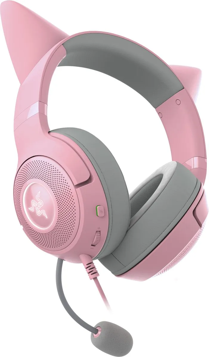Razer Kraken Kitty V2 RZ04-04730200-R3M1 Gaming Headset - 7.1 Surround - Roze - afbeelding 6 van 6