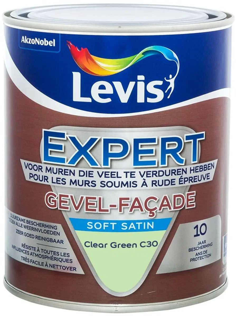 Levi's Expert Gevel Mix Clear Green C30 Mengverf 1L