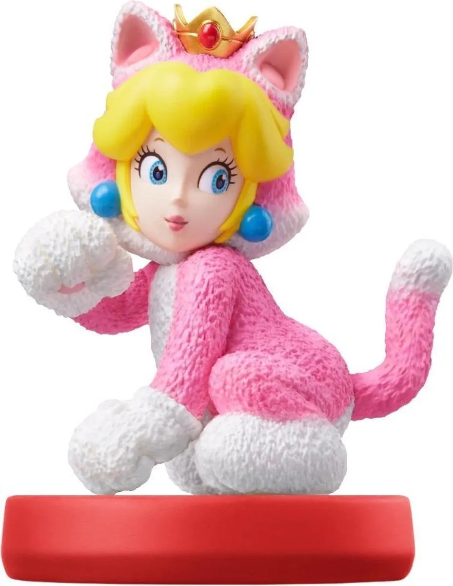 Nintendo amiibo Cat Mario & Cat Peach Speelfiguur - afbeelding 6 van 6