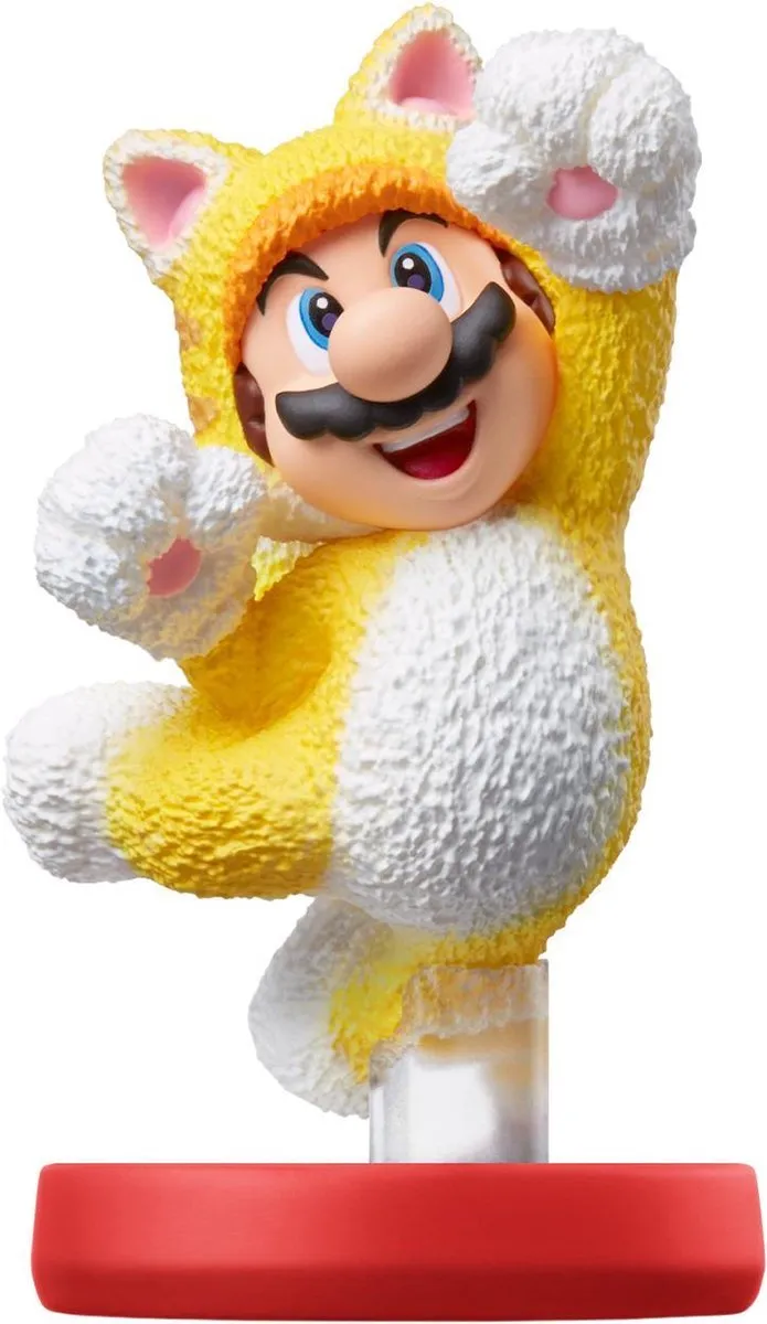 Nintendo amiibo Cat Mario & Cat Peach Speelfiguur
