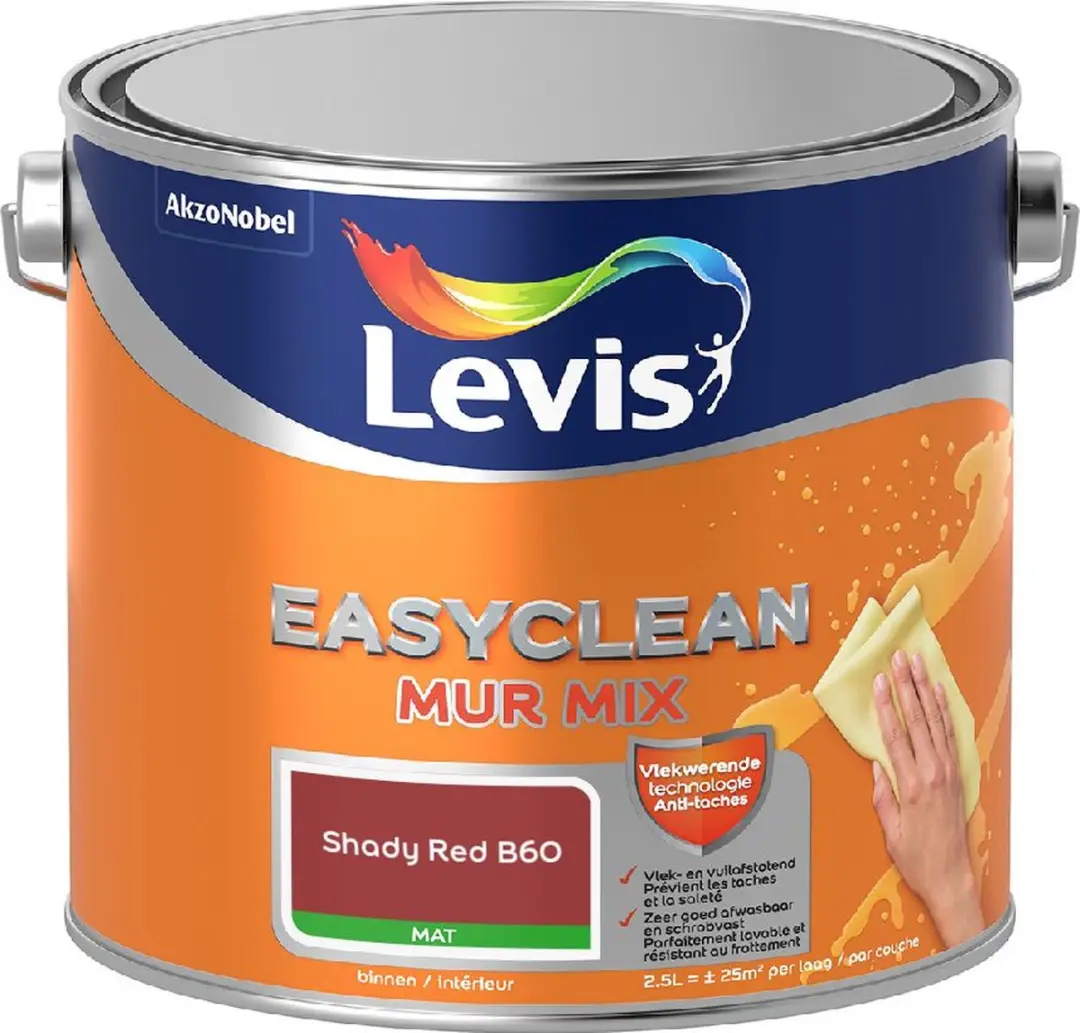 Levi's Easyclean Mur Mat Mix Shady Red B60