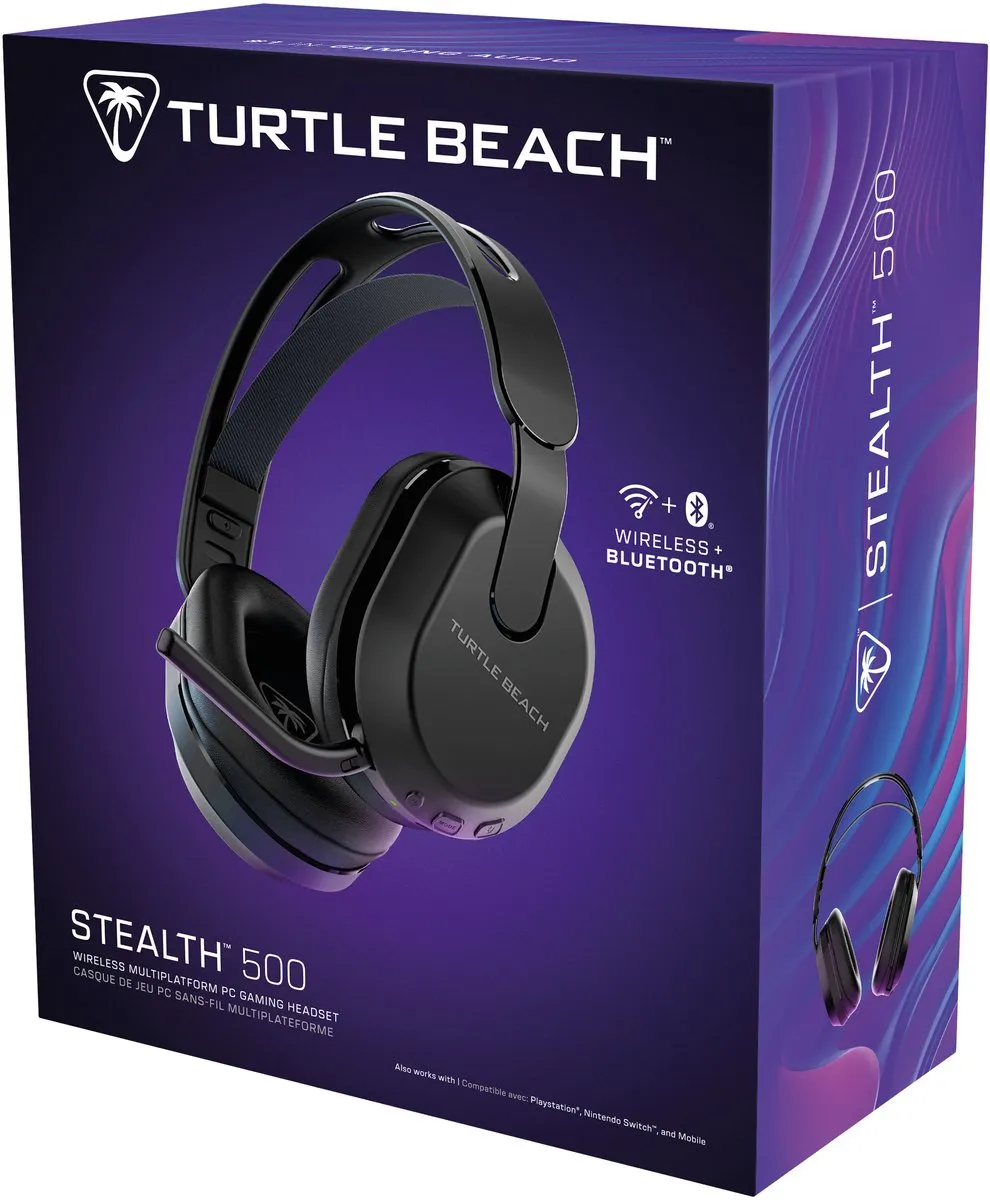 Turtle Beach Stealth 500 TURA36.BX.GAHA Draadloze Gamingheadset - Zwart - afbeelding 6 van 6