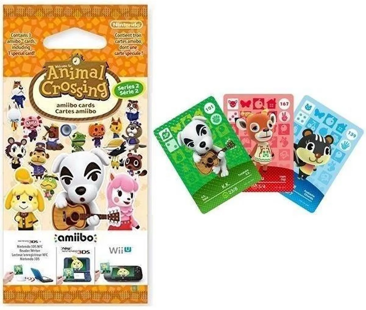 Nintendo Amiibo Speelkaarten - 3 Stuks