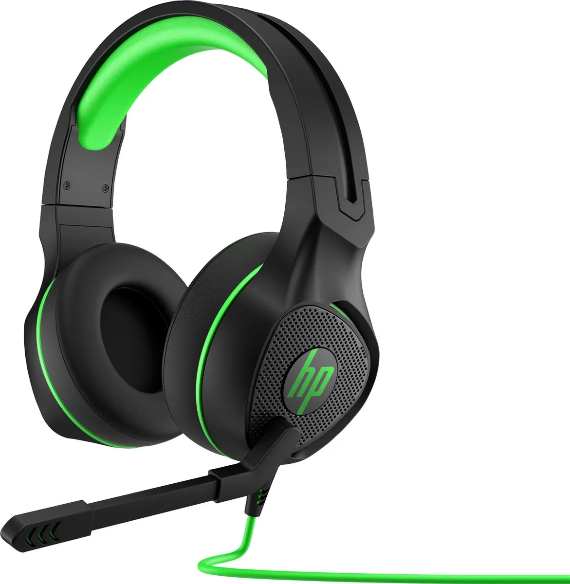HP Pavilion Gaming Headset 4BX31AA - 40mm - Zwart/Groen