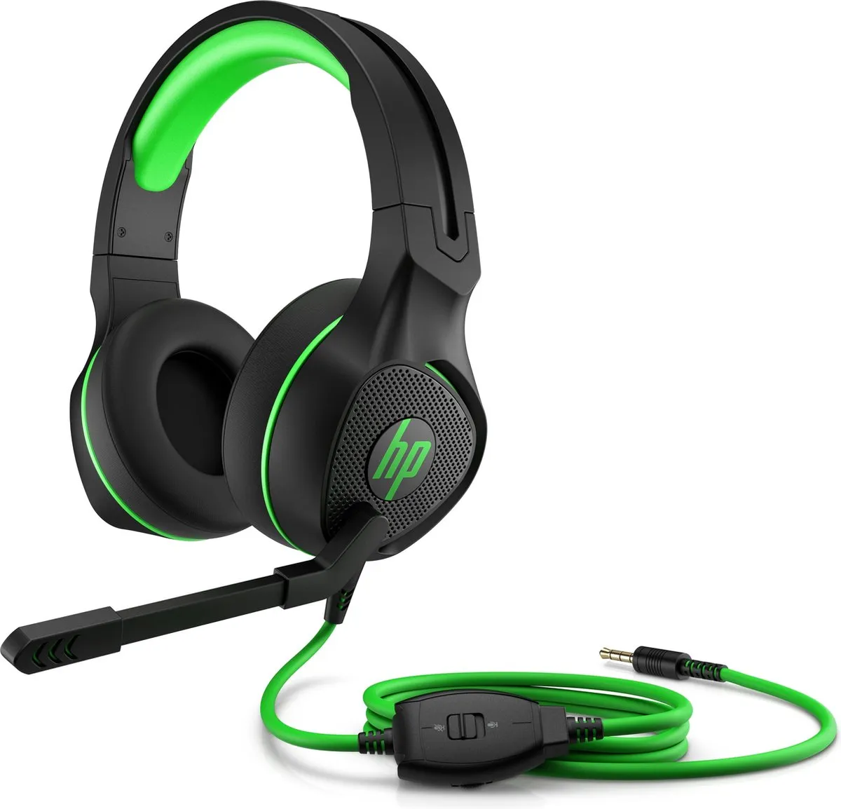 HP Pavilion Gaming Headset 4BX31AA - 40mm - Zwart/Groen