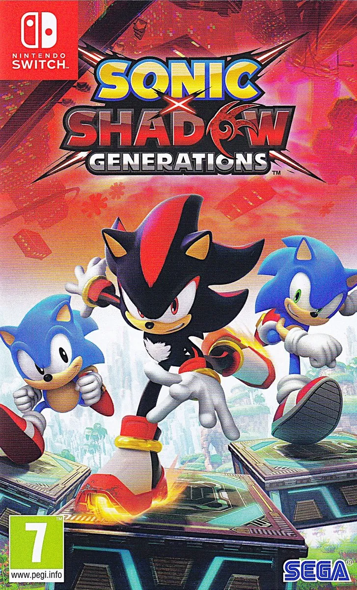 Sega Sonic X Shadow Generations Nintendo Switch