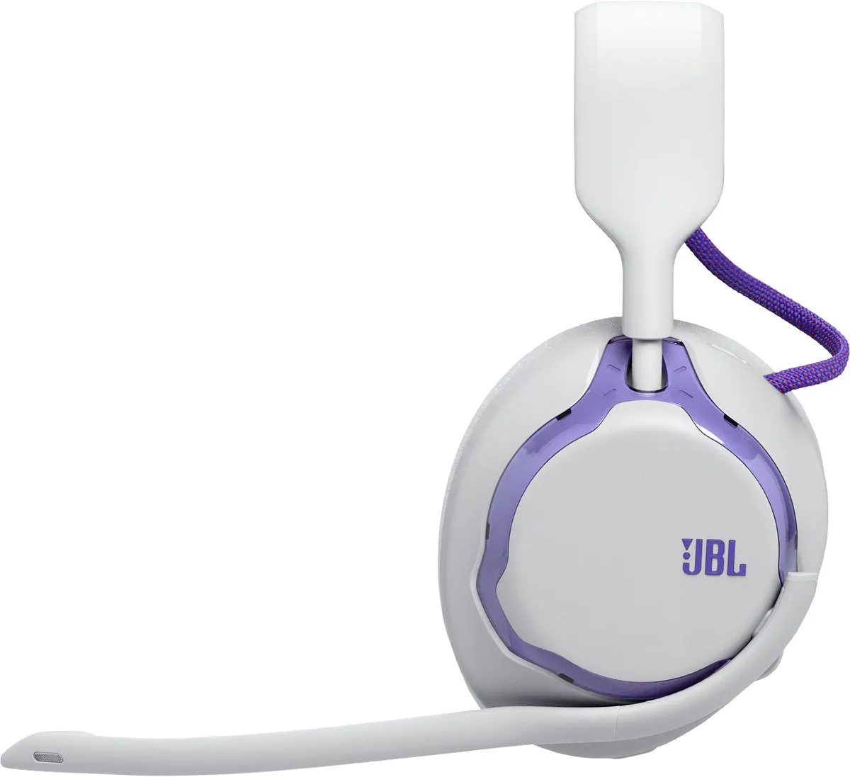 JBL Quantum 650 Draadloze Gaming Headset Wit - 50mm Drivers